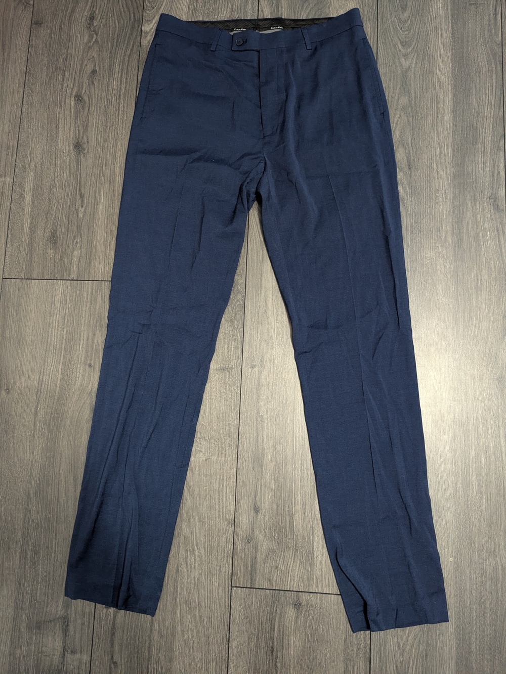 Calvin Klein Men's Navy Dress Trousers
